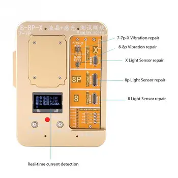 LCD Screen Light Sensor and Vibration Repair Data Read Write Programmer for iPhone 7/7P/8/8P/X Phone Repair
LCD Screen Light Sensor and Vibration Repair Data Read Write Programmer for iPhone 7/7P/8/8P/X Phone Repair
