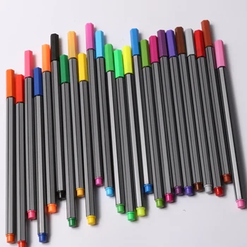 24 Colors 0.4mm Tip Drawing Sketch Fine Line Stationery Smooth Marker Art Supplies School Office Water Color Pen
24 Colors 0.4mm Tip Drawing Sketch Fine Line Stationery Smooth Marker Art Supplies School Office Water Color Pen
