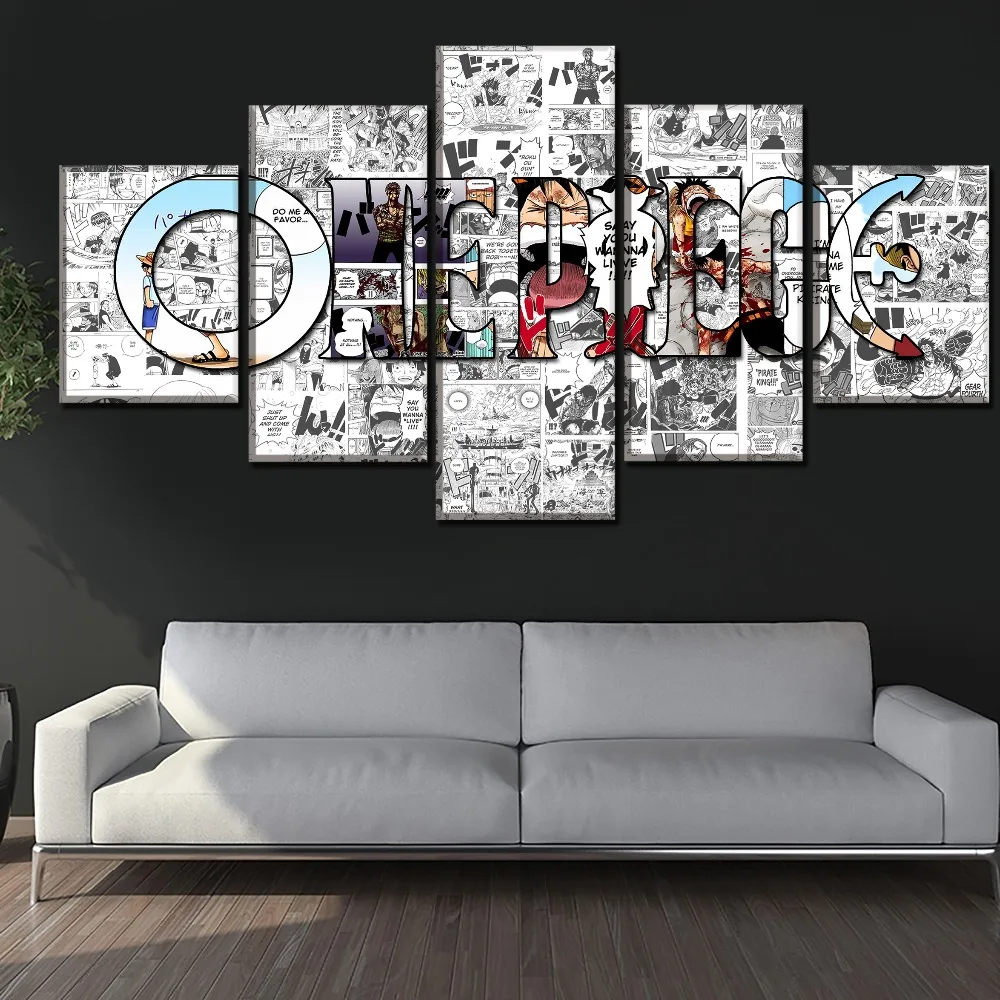 Modern Artwork Top-Rated Canvas Print Painting 5 Pieces Anime One Piece Artistic Poster Logo Picture Wall Art Home Decorative
Modern Artwork Top-Rated Canvas Print Painting 5 Pieces Anime One Piece Artistic Poster Logo Picture Wall Art Home Decorative