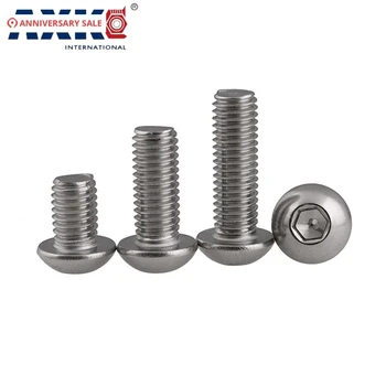 #4 4#-40*3/16 4#-40*1/4 3/16 1/4 Length 304 Stainless Steel US UNC Coarse Thread Bolt Hexagon Socket Pan Round Button Head Screw
#4 4#-40*3/16 4#-40*1/4 3/16 1/4 Length 304 Stainless Steel US UNC Coarse Thread Bolt Hexagon Socket Pan Round Button Head Screw