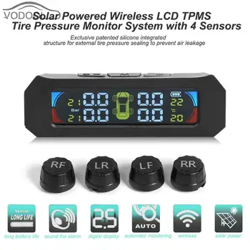 Solar Car TPMS LCD Wireless External /Internal Tire Pressure Sensor Temperature Tire Pressure Monitoring System with 4 Sensors
Solar Car TPMS LCD Wireless External /Internal Tire Pressure Sensor Temperature Tire Pressure Monitoring System with 4 Sensors