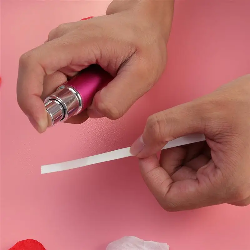 Fragrance Perfume Essential Oils Test Tester Paper Strips Makeup Beauty Tools Set For Women 100pcs
Fragrance Perfume Essential Oils Test Tester Paper Strips Makeup Beauty Tools Set For Women 100pcs