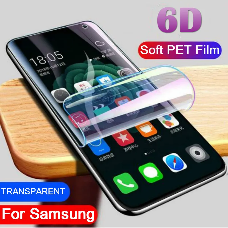 6D Transparent Soft PET Film For Samsung Galaxy S8 S9 S10 Plus S7 S7edge Note8 Note9 Screen Protector Protective Film not glass
6D Transparent Soft PET Film For Samsung Galaxy S8 S9 S10 Plus S7 S7edge Note8 Note9 Screen Protector Protective Film not glass