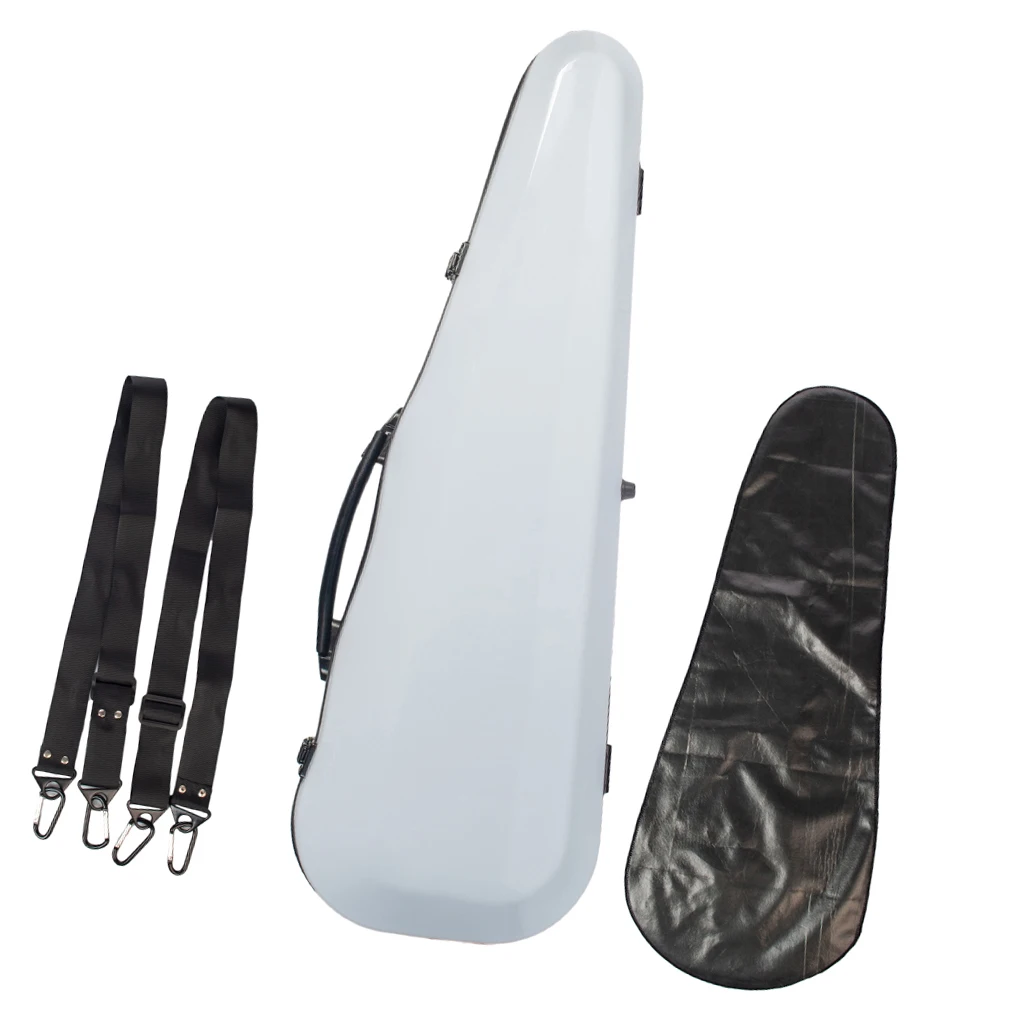 Tooyful Violin Hard Case 4/4 Size Fiberglass with Hygrometer Violin Accessories for beginners student violinist 78 x 24.5 x 14cm
Tooyful Violin Hard Case 4/4 Size Fiberglass with Hygrometer Violin Accessories for beginners student violinist 78 x 24.5 x 14cm