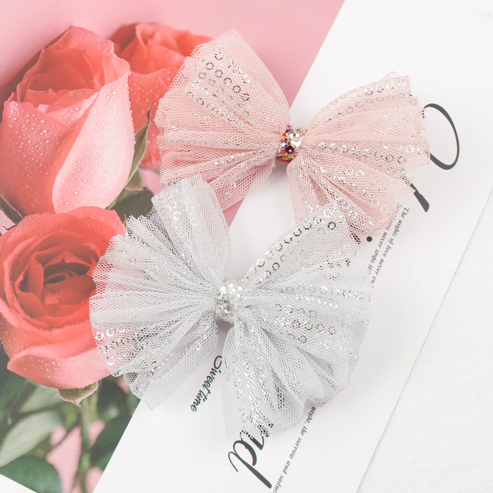 ncmama Hair Bows for Girls Korean Organza Hair Clips with Bling Sequin Sweet Princess Bowknot Hairgrips Kids Hair Accessories
ncmama Hair Bows for Girls Korean Organza Hair Clips with Bling Sequin Sweet Princess Bowknot Hairgrips Kids Hair Accessories