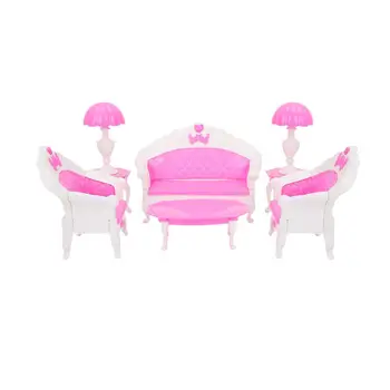 Miniature End Table/Sofa/Armchair/Desk Lamp Living Room Furniture Set Model for Doll House
Miniature End Table/Sofa/Armchair/Desk Lamp Living Room Furniture Set Model for Doll House