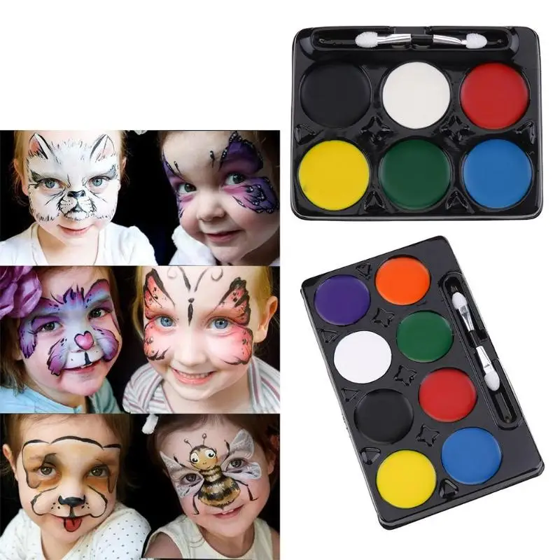 Creative Body Face Watercolor Paints for Kid DIY Birthday Party Carnival Face make up Decoration Art Painting Pigments Tool
Creative Body Face Watercolor Paints for Kid DIY Birthday Party Carnival Face make up Decoration Art Painting Pigments Tool
