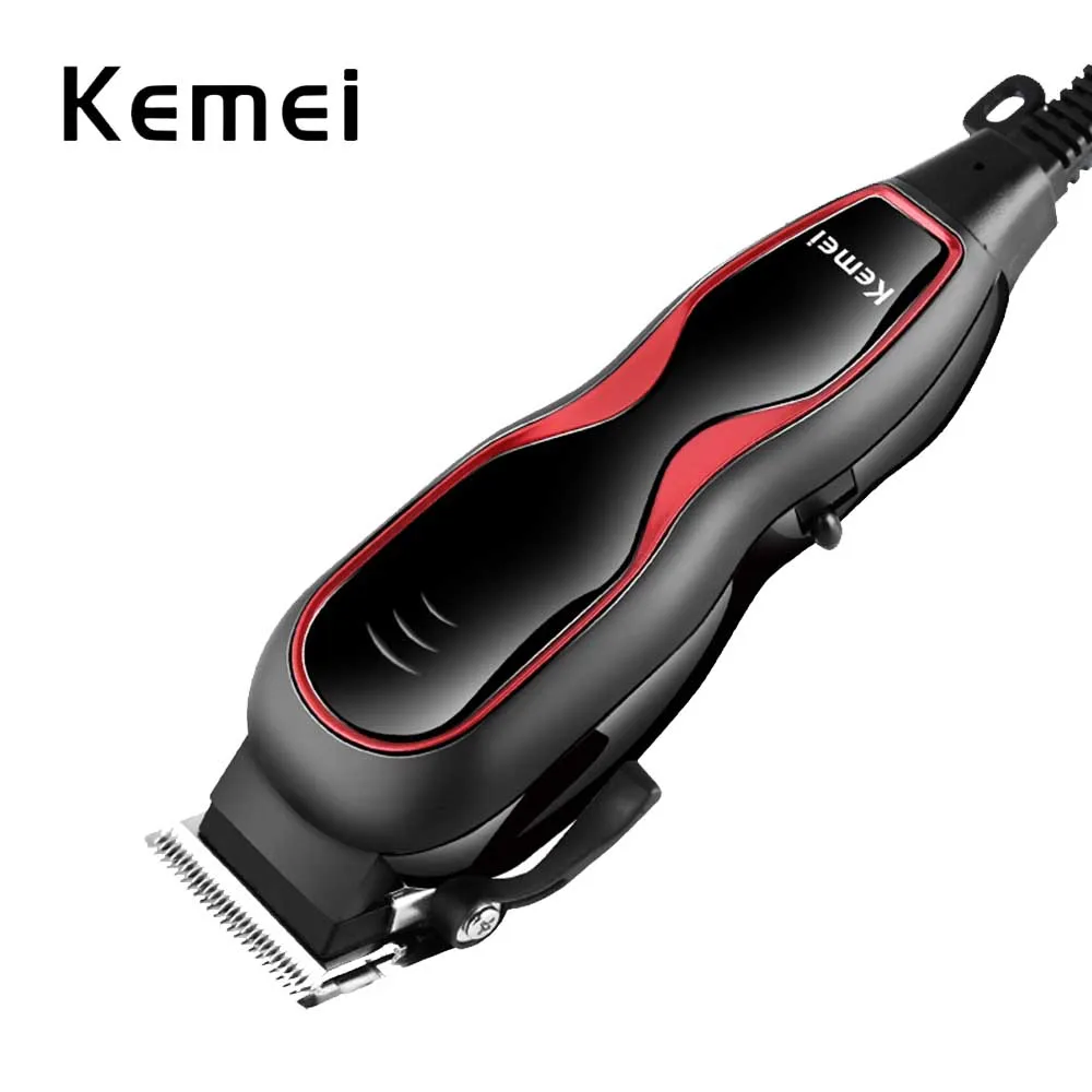 Фото Adjustable Electric Hair Clipper Haircut Trimmer With Comb Powerful Shaving Machine | Бытовая техника