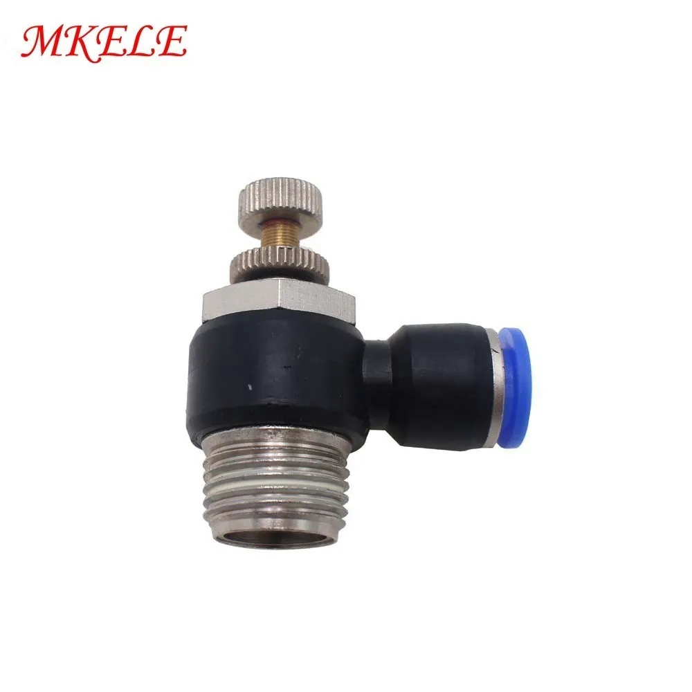 1/8'' 1/4" 3/8" 1/2" One Touch SL10 Free Shipping 1pcs Pneumatic Throttle Speed Controller Valve Male Thread Air Pipe Fitting
1/8'' 1/4" 3/8" 1/2" One Touch SL10 Free Shipping 1pcs Pneumatic Throttle Speed Controller Valve Male Thread Air Pipe Fitting