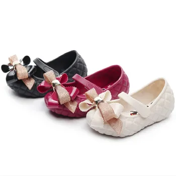 New Pattern Shimmering Powder Bow Non-slip Sole Student Jelly Korean Princess Girl Shoe Originality Children's Shoes 
New Pattern Shimmering Powder Bow Non-slip Sole Student Jelly Korean Princess Girl Shoe Originality Children's Shoes