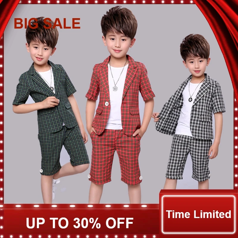 Summer Baby Suit Fashion Plaid slim Boy Casual Costume T Shirt Blazer pant 3Parts Kid wedding Summer Dress
Summer Baby Suit Fashion Plaid slim Boy Casual Costume T Shirt Blazer pant 3Parts Kid wedding Summer Dress