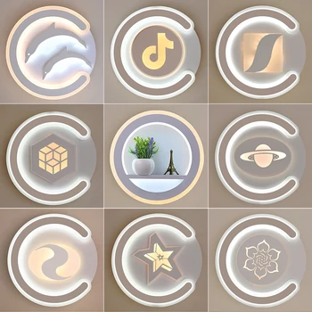 Modern Acrylic White Led Wall Lamp Music Character Wall Light for Bedroom Living Room Decoration Lighting with Flower and Tower
Modern Acrylic White Led Wall Lamp Music Character Wall Light for Bedroom Living Room Decoration Lighting with Flower and Tower