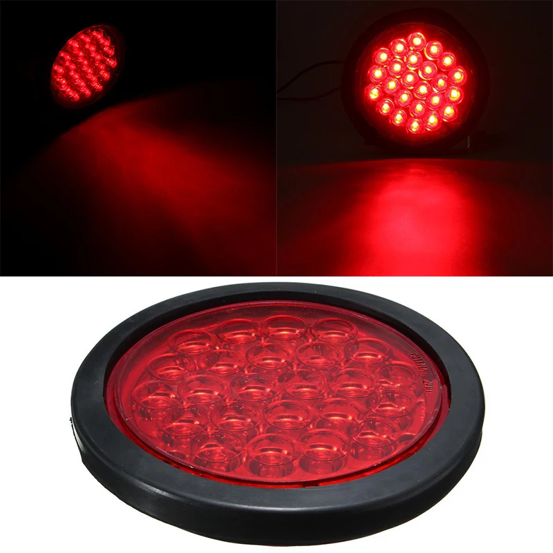 Newest Car Truck 24 LED Round Reflector Rear Tail Brake Stop Turn Signal Light Lamp Red
Newest Car Truck 24 LED Round Reflector Rear Tail Brake Stop Turn Signal Light Lamp Red
