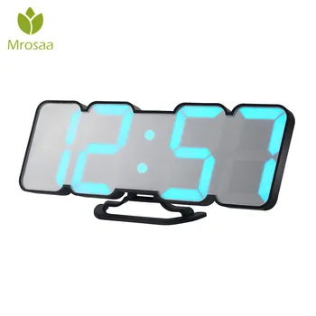 3D Colorful Digital Alarm Clock Sound Control Time Temperature Date display Hanging clock LED Remote Control Table Clocks
3D Colorful Digital Alarm Clock Sound Control Time Temperature Date display Hanging clock LED Remote Control Table Clocks