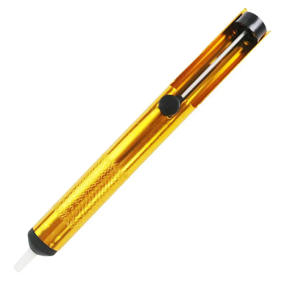 LanLan Metal Solder Sucker Desoldering Pump Tool Removal Device Vacuum Soldering Iron Desolder Suction Tin Pen Welding Tools
LanLan Metal Solder Sucker Desoldering Pump Tool Removal Device Vacuum Soldering Iron Desolder Suction Tin Pen Welding Tools