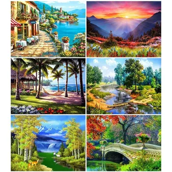 HUACAN 5D DIY Diamond Painting Full Square Spring Scenic Rhinestones Picture Diamond Embroidery Cross Stitch Mosaic Home Decor
HUACAN 5D DIY Diamond Painting Full Square Spring Scenic Rhinestones Picture Diamond Embroidery Cross Stitch Mosaic Home Decor