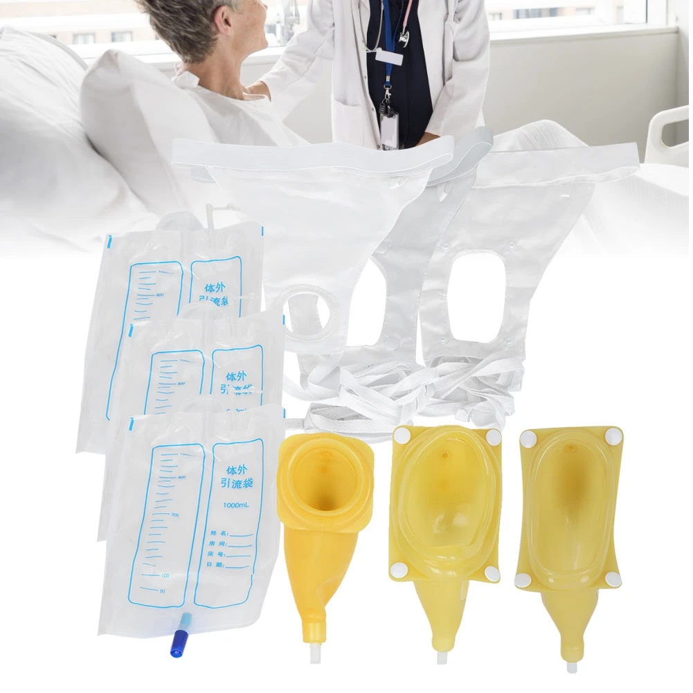 Silicone Urine Collector Bag Adults Urinal with Urine Catheter Bags for Older Men Woman Elderly l
Silicone Urine Collector Bag Adults Urinal with Urine Catheter Bags for Older Men Woman Elderly l
