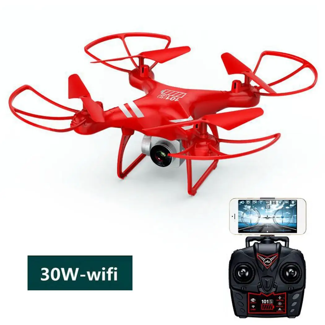 

Multi-function Drone Six-axis gyroscope Quadcopter Kit 360° roll 2.4GHz RC WIFI Aircraft Aerial Camera Support for Android, IOS