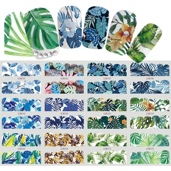1 Sheet Nail Water Decals Tropical Plants Flower Pattern Nail Art Transfer Stickers DIY Decoration Tools Nail Accessories
1 Sheet Nail Water Decals Tropical Plants Flower Pattern Nail Art Transfer Stickers DIY Decoration Tools Nail Accessories