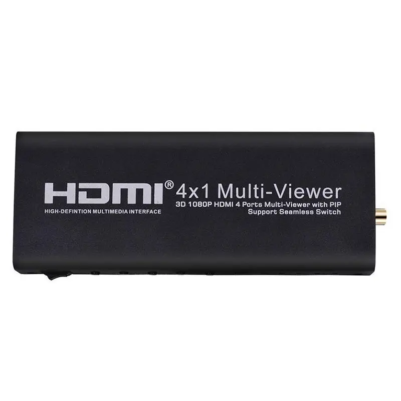 PPYY NEW -HDMI 4X1 Quad Multi-Viewer Splitter with Seamless Switch and IR Remote Support 1080P HDMI 1.3a(US PLUG)
PPYY NEW -HDMI 4X1 Quad Multi-Viewer Splitter with Seamless Switch and IR Remote Support 1080P HDMI 1.3a(US PLUG)