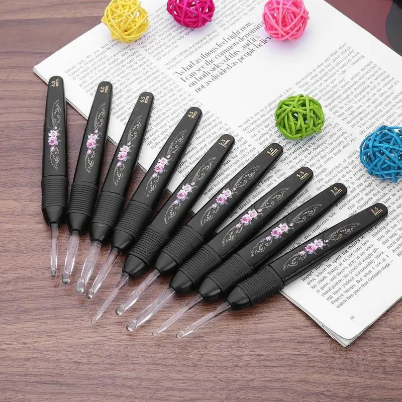 1PC LED Crochet Hooks Light up Knitting Needles 2.5-6.5mm Weave Sewing Tools Plastic Sewing Needles Knit Weave Craft
1PC LED Crochet Hooks Light up Knitting Needles 2.5-6.5mm Weave Sewing Tools Plastic Sewing Needles Knit Weave Craft