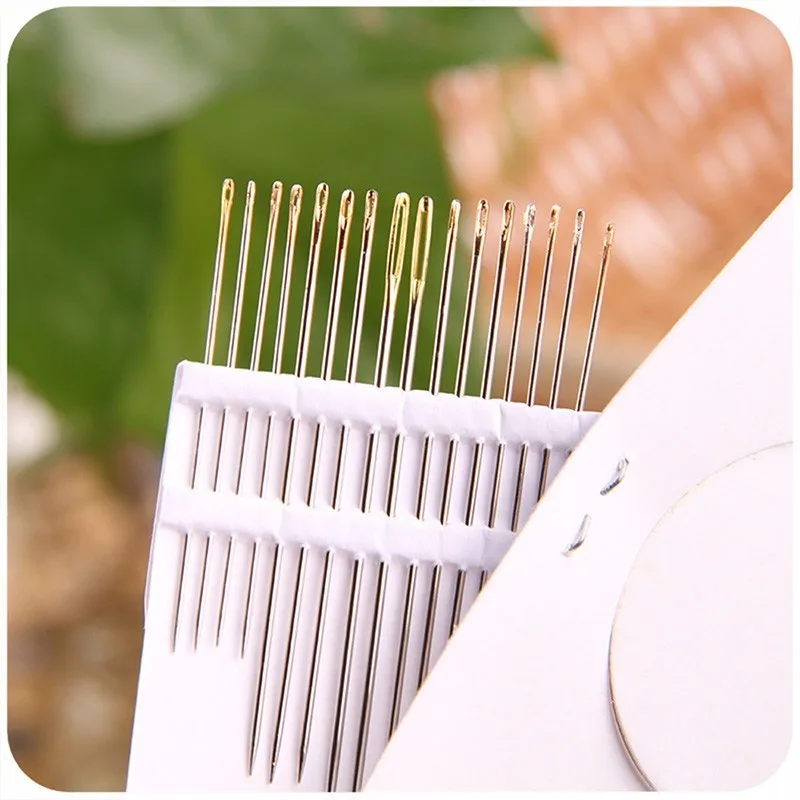 Prajna DIY Sewing Combination Sewing Tools Accessories 16PCS/PACK Sewing Needle Gold Tail Multipurpose Hand Needle Package Home
Prajna DIY Sewing Combination Sewing Tools Accessories 16PCS/PACK Sewing Needle Gold Tail Multipurpose Hand Needle Package Home