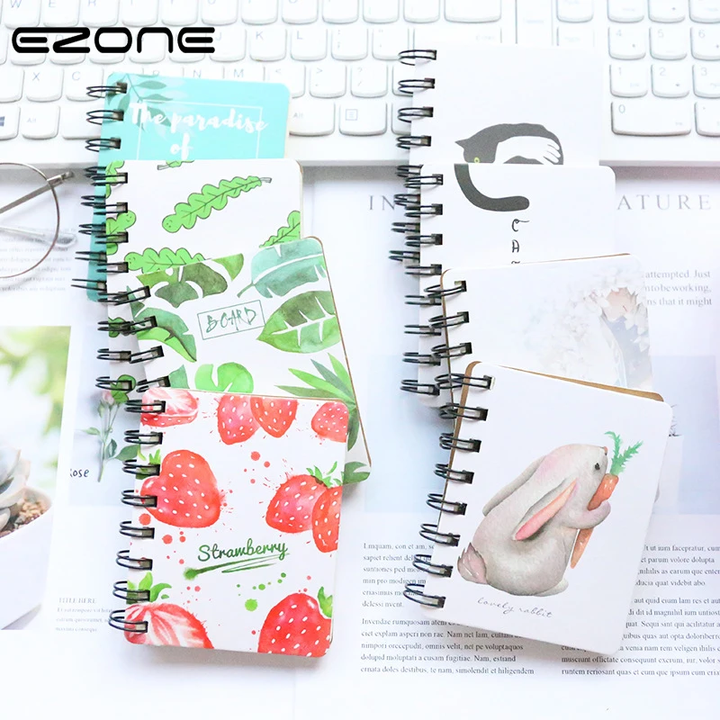 EZONE Spiral Notebook For Planner Agenda Studnts Notes Cute Fruit/Rabbit Flamingo Printed Coil Notepad Traveler Diary Supply
EZONE Spiral Notebook For Planner Agenda Studnts Notes Cute Fruit/Rabbit Flamingo Printed Coil Notepad Traveler Diary Supply