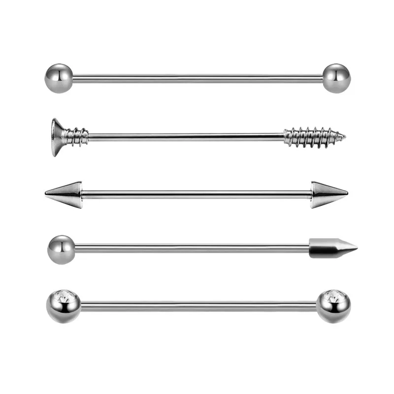 Hot 1 PC Long Stainless Steel Industrial Piercing Ear Cartilage Bar Plugs & Tunnels Jewelry Earring Straight Ear Barbell Jewelry
Hot 1 PC Long Stainless Steel Industrial Piercing Ear Cartilage Bar Plugs & Tunnels Jewelry Earring Straight Ear Barbell Jewelry