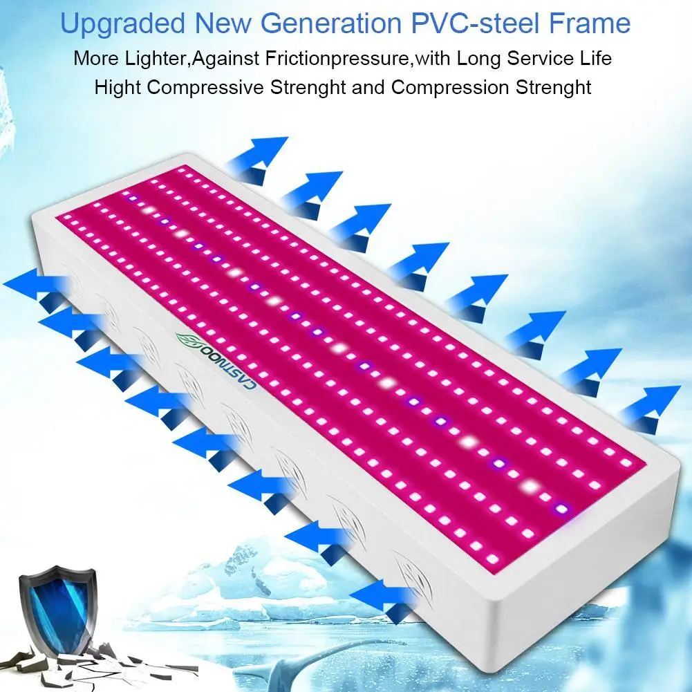 CASTNOO 800/1000/2000W Full Spectrum LED Grow Light For Hydroponics Greenhouse Indoor Plant Vegetables Herbs US/EU/UK/AU Plug
CASTNOO 800/1000/2000W Full Spectrum LED Grow Light For Hydroponics Greenhouse Indoor Plant Vegetables Herbs US/EU/UK/AU Plug