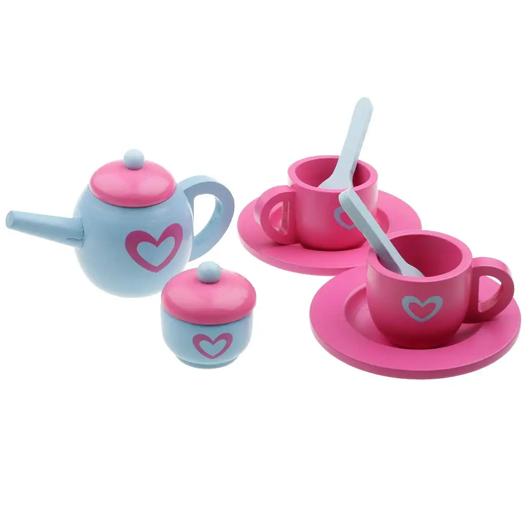 10pcs Wooden Tableware Coffee Service Tea Set Pretend Play Role Playing Game Educational Toys Birthday Gift for Children Kids
10pcs Wooden Tableware Coffee Service Tea Set Pretend Play Role Playing Game Educational Toys Birthday Gift for Children Kids