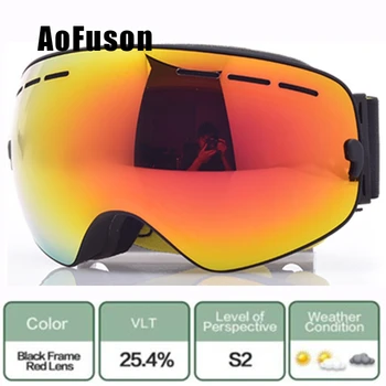 Brand Ski Snowboard Goggles.Double Layers UV400 Anti-fog Big Spherical Mask Glasses Skiing Men Women Big Vision Snow Eyewear Sci
Brand Ski Snowboard Goggles.Double Layers UV400 Anti-fog Big Spherical Mask Glasses Skiing Men Women Big Vision Snow Eyewear Sci