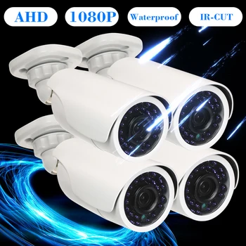 AHD Bullet Security Camera Kit 4*1080P AHD Waterproof IR CCTV Bullet Camera+60ft Surveillance Cable Night Vision Home Security 
AHD Bullet Security Camera Kit 4*1080P AHD Waterproof IR CCTV Bullet Camera+60ft Surveillance Cable Night Vision Home Security