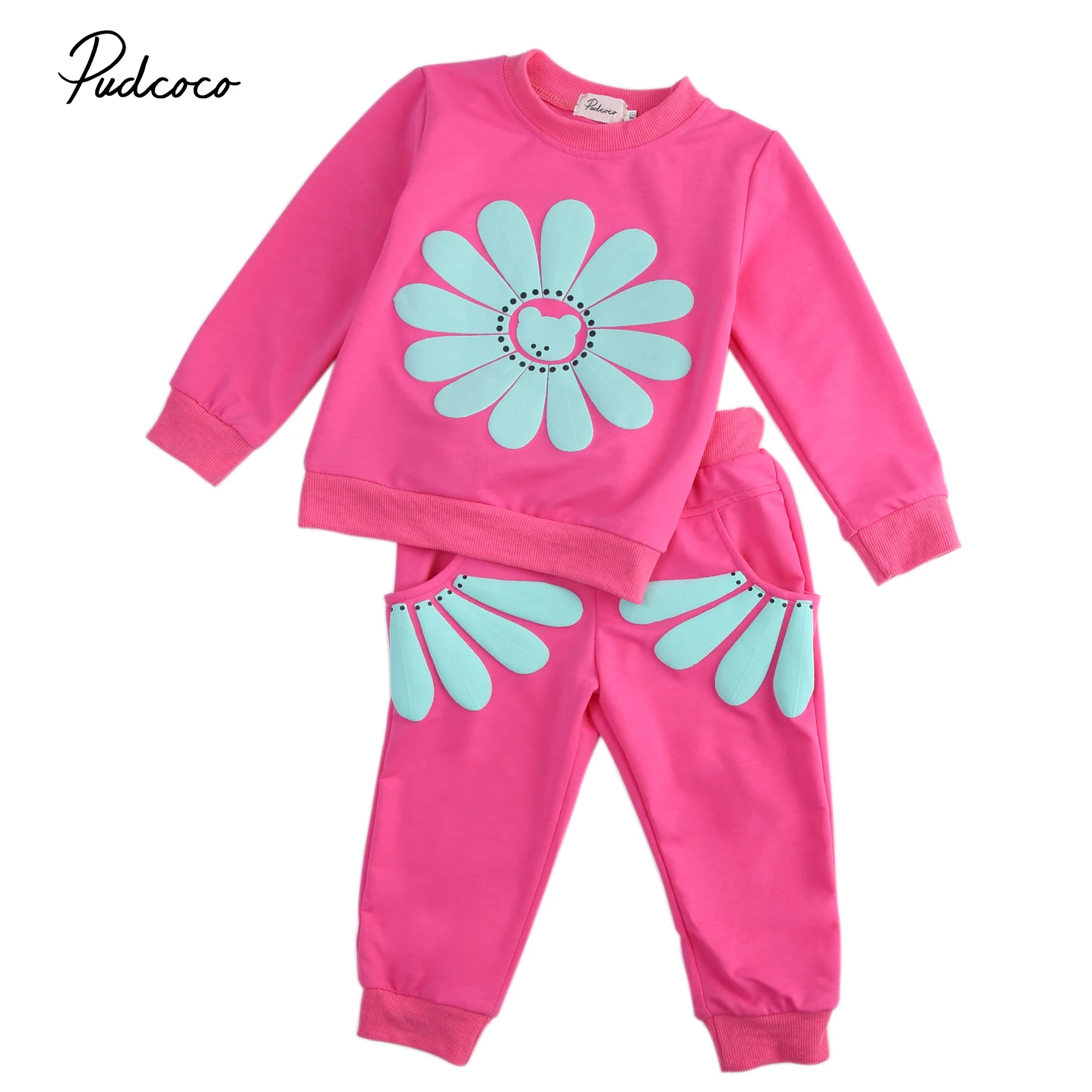 Sun Flower 2019 Autumn Winter Casual Clothing Set Cotton 2Pcs Baby Toddler Girls Kids Pants+Sweatshirt Clothes Outfits 0-4 Years
Sun Flower 2019 Autumn Winter Casual Clothing Set Cotton 2Pcs Baby Toddler Girls Kids Pants+Sweatshirt Clothes Outfits 0-4 Years