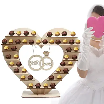 AsyPets Wooden Mr & Mrs Chocolate Stand Heart-shaped Candy Showing Stand Perfect Decoration for Wedding Reception
AsyPets Wooden Mr & Mrs Chocolate Stand Heart-shaped Candy Showing Stand Perfect Decoration for Wedding Reception