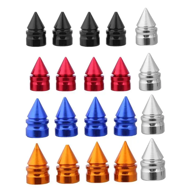 4pcs Car Accessories Aluminum Car Wheel Tires Valve Caps Auto Motorcycle Airtight Stem Air Caps Cone Shaped Dust Covers
4pcs Car Accessories Aluminum Car Wheel Tires Valve Caps Auto Motorcycle Airtight Stem Air Caps Cone Shaped Dust Covers