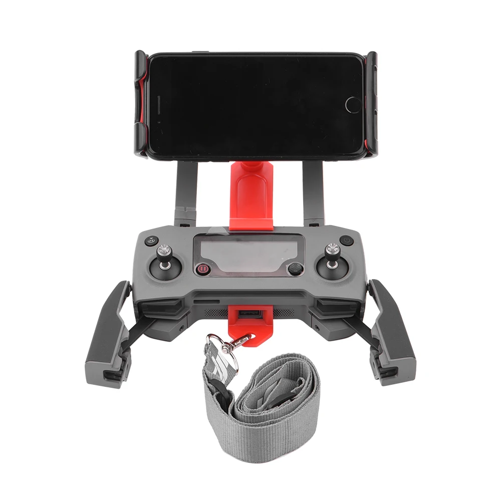 Front View Monitor Tablet Stretchable Mount Phone Bracket For DJI Mavic 2 Pro/Zoom Remote Control Extended Holder With Strap
Front View Monitor Tablet Stretchable Mount Phone Bracket For DJI Mavic 2 Pro/Zoom Remote Control Extended Holder With Strap