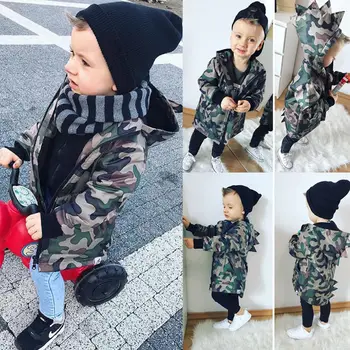 Pudcoco Boy Coat 2Y-7Y UK Cool Toddler Kid Baby Boy Camouflage Dinosaur Zipper Coat Top Hooded Outwear
Pudcoco Boy Coat 2Y-7Y UK Cool Toddler Kid Baby Boy Camouflage Dinosaur Zipper Coat Top Hooded Outwear