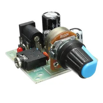 CLAITE LM386 Mini DC 3V To 12V Amplifier Board Signal Amplifier Module for Arduino
CLAITE LM386 Mini DC 3V To 12V Amplifier Board Signal Amplifier Module for Arduino
