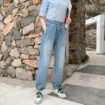 Real shot sequined jeans female loose European 2019 elastic waist casual beam foot large size harem pants tide 616#
Real shot sequined jeans female loose European 2019 elastic waist casual beam foot large size harem pants tide 616#