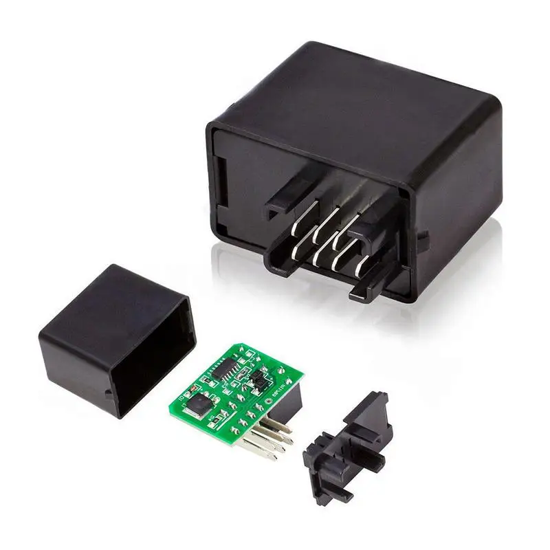 7-Pin LED Flasher Relay Car Strobe Motorcycle Decoder For LED Indicators Motorcycle Accessories Black
7-Pin LED Flasher Relay Car Strobe Motorcycle Decoder For LED Indicators Motorcycle Accessories Black