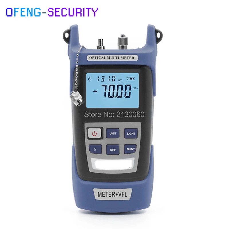 Free Shipping 2 IN 1 Fiber Optic Power meter with 10km Laser source Visual Fault locator 10mw