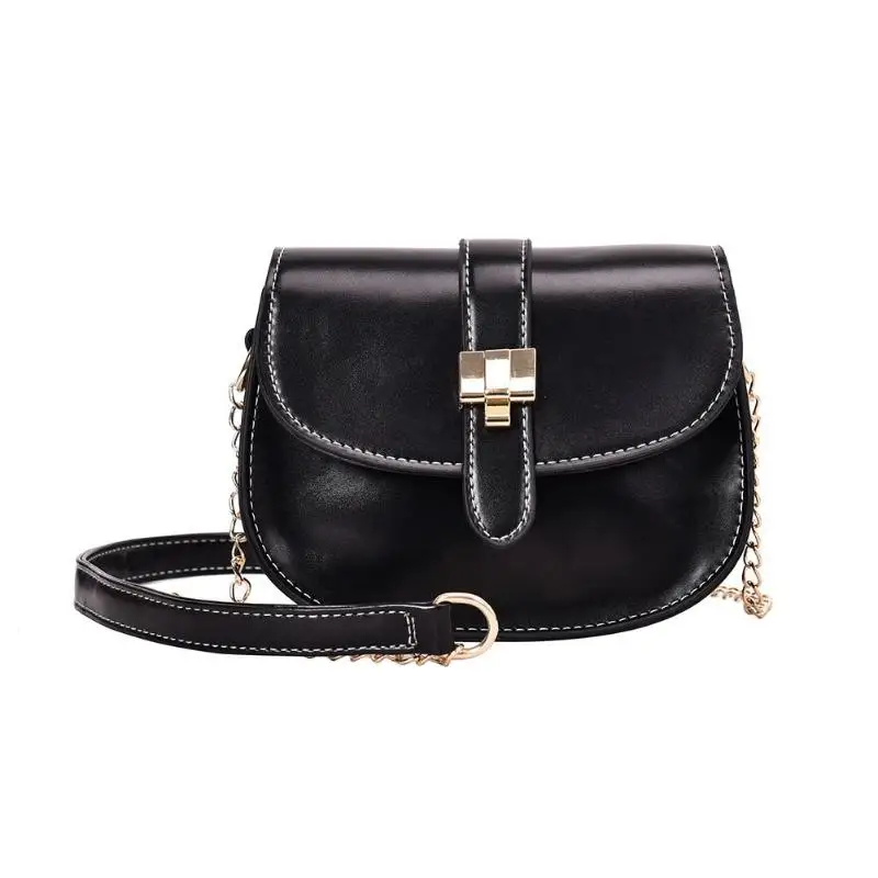 Women PU Leather Crossbody Shoulder Bags Fashion Solid Color Design Messenger Bag Simple Semicircle Chain Handbags 2019 New
Women PU Leather Crossbody Shoulder Bags Fashion Solid Color Design Messenger Bag Simple Semicircle Chain Handbags 2019 New