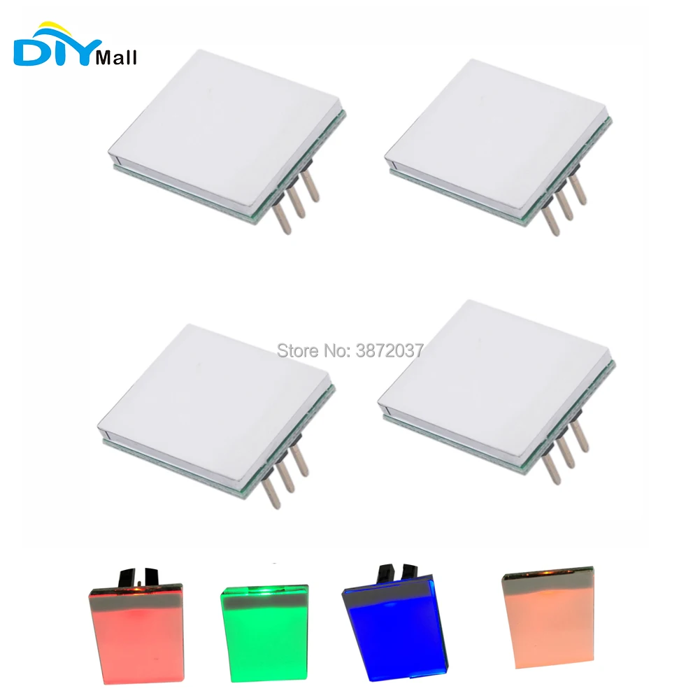 DIYmall Capacitive Touch Switch Module 2.7V-6V Module Anti-jamming (Pack of 4pcs) Red Green Blue Yellow
DIYmall Capacitive Touch Switch Module 2.7V-6V Module Anti-jamming (Pack of 4pcs) Red Green Blue Yellow