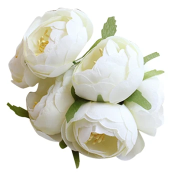 6pcs/lot Simulation Silk cloth bouquet bride holding flowers decorative flowers Milk white Single flower diameter of about 4
6pcs/lot Simulation Silk cloth bouquet bride holding flowers decorative flowers Milk white Single flower diameter of about 4