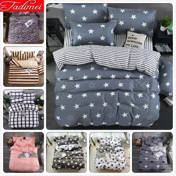 Gray Stars Pattern Duvet Cover Bedding Set Adult Couple Kids Soft Cotton Bed Linen Single Twin Full Queen King Size Bedspreads
Gray Stars Pattern Duvet Cover Bedding Set Adult Couple Kids Soft Cotton Bed Linen Single Twin Full Queen King Size Bedspreads