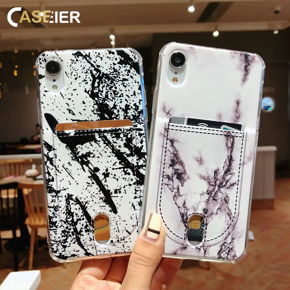 CASEIER Soft Case For iPhone 5s 6 6s Plus Silicone Card Slot Cover For iPhone 7 8 Plus X Xr Xs 5 Se Max Soft Marble Flower Funda
CASEIER Soft Case For iPhone 5s 6 6s Plus Silicone Card Slot Cover For iPhone 7 8 Plus X Xr Xs 5 Se Max Soft Marble Flower Funda