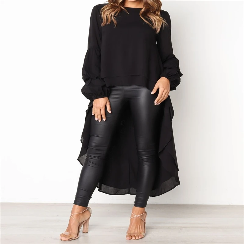 new women volgue irregular blouse tops solid female puff long sleeve loose blouses shirt high street femme shirts clothes
new women volgue irregular blouse tops solid female puff long sleeve loose blouses shirt high street femme shirts clothes