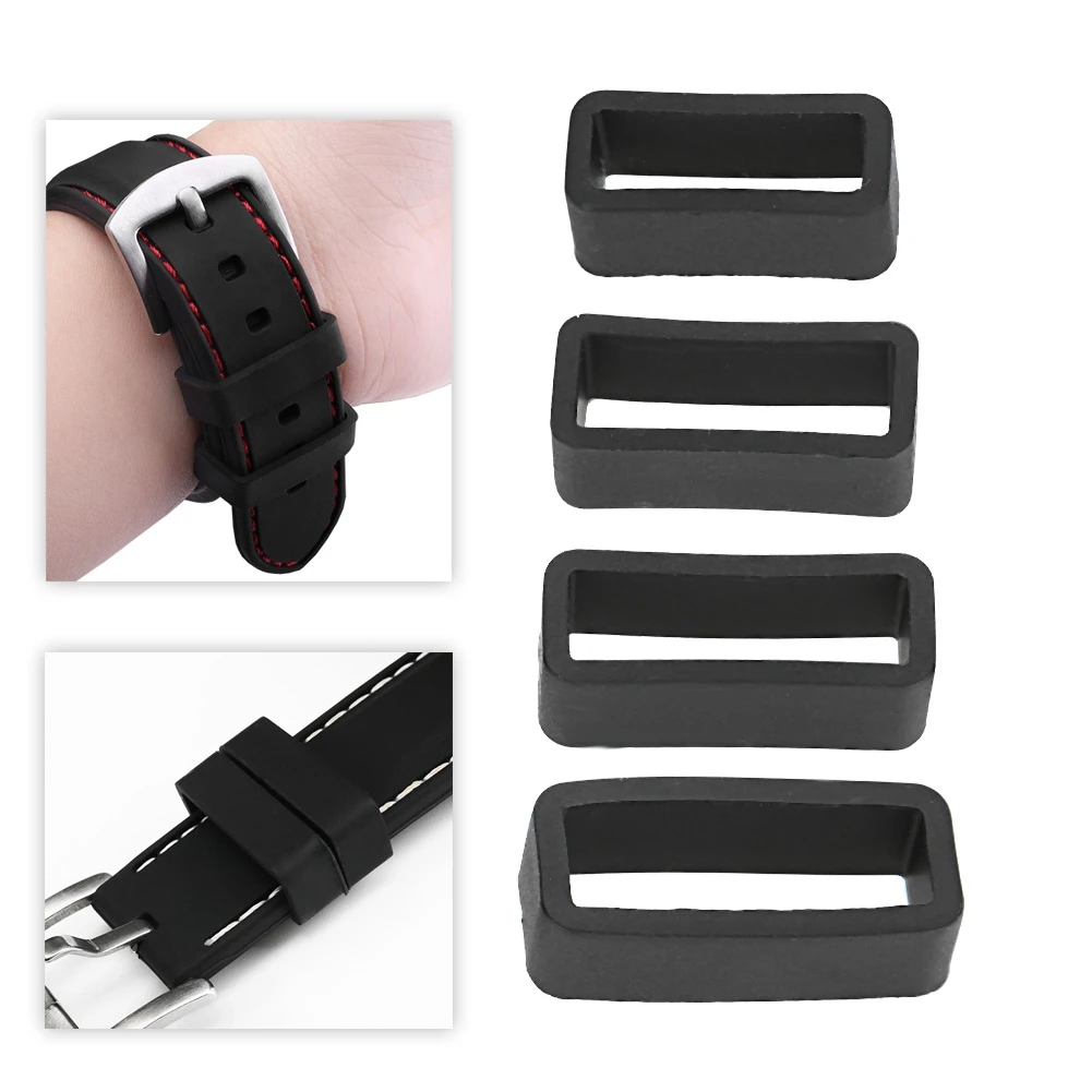 4pcs Black Silicone Watchbands Buckles High Quality Replacement Watch Belt Safety Buckle Wristwatch Accessory for watch
4pcs Black Silicone Watchbands Buckles High Quality Replacement Watch Belt Safety Buckle Wristwatch Accessory for watch