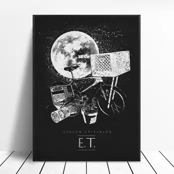 ET Black & White Classic Movie Posters Silk WALL Art Decor Painting No Frame
ET Black & White Classic Movie Posters Silk WALL Art Decor Painting No Frame