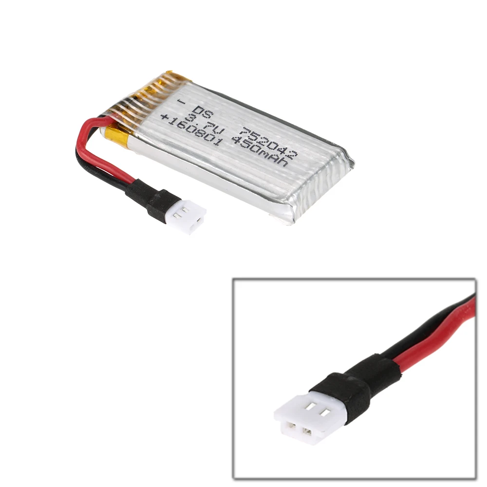 Original GoolRC T5 3.7V 450mAh Lipo Battery for T5C T5W T5G RC quadcopter | Игрушки и хобби